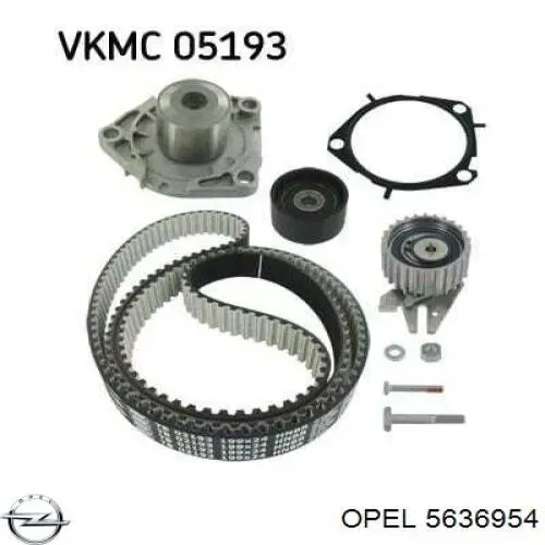 Polea correa distribución 5636954 Opel