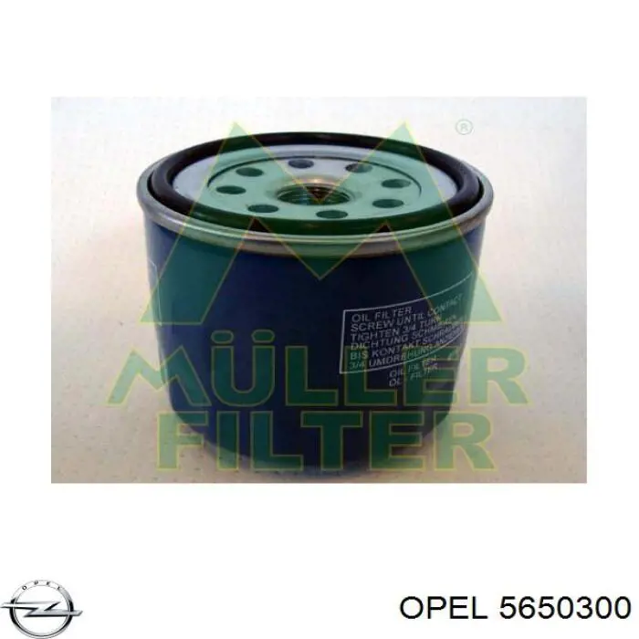 5650300 Opel Filtro aceite