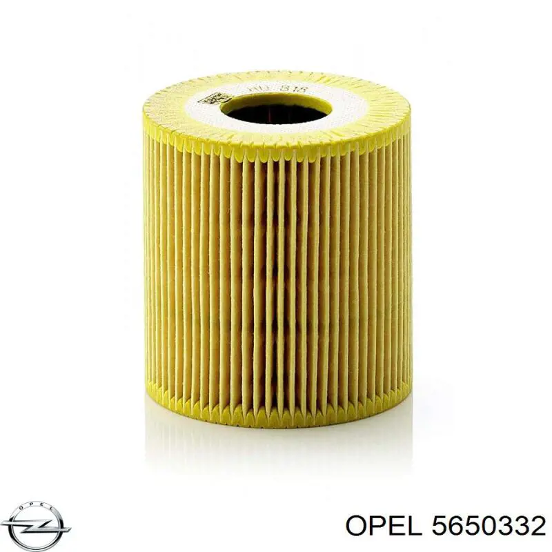 5650332 Opel filtro de aceite