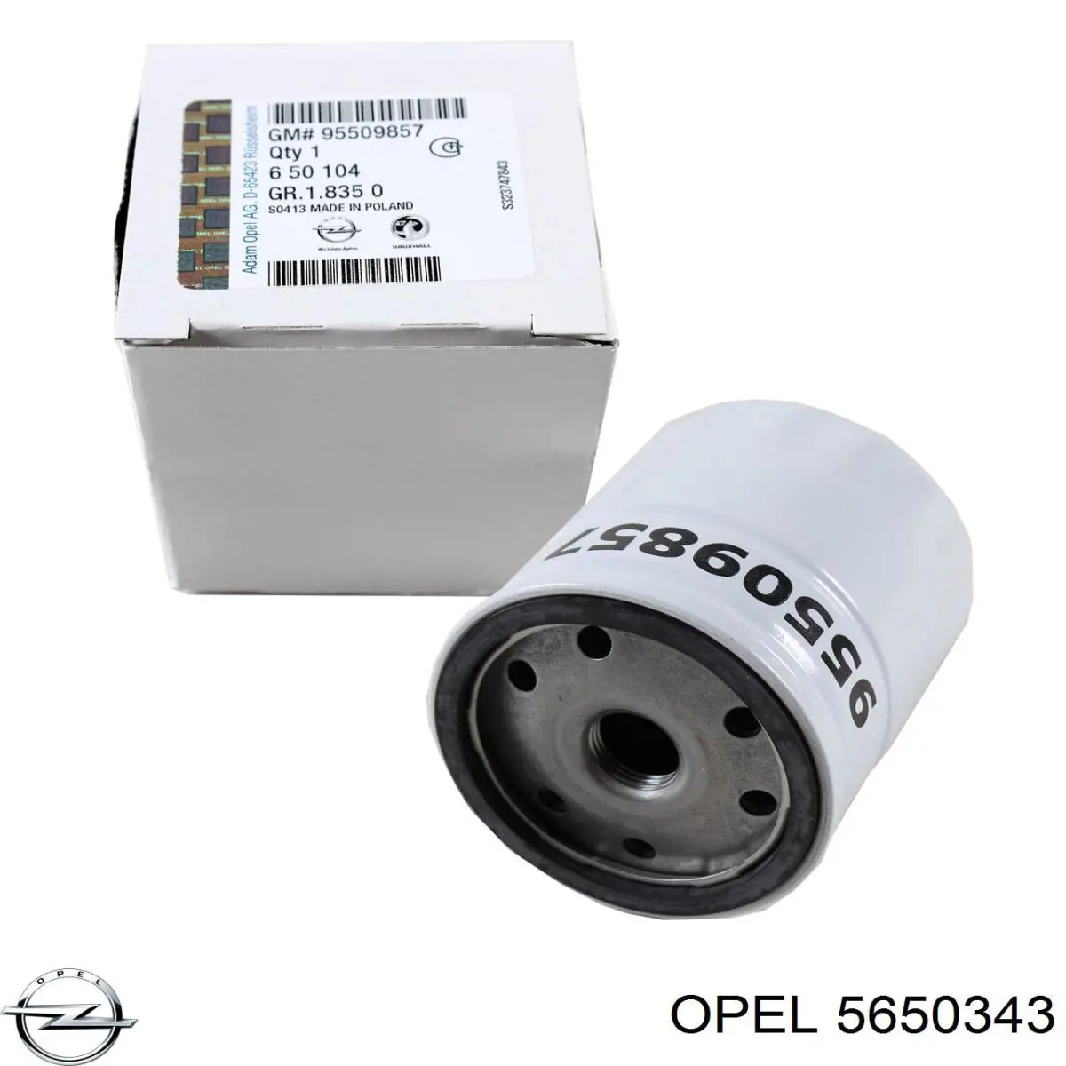 5650343 Opel Filtro aceite