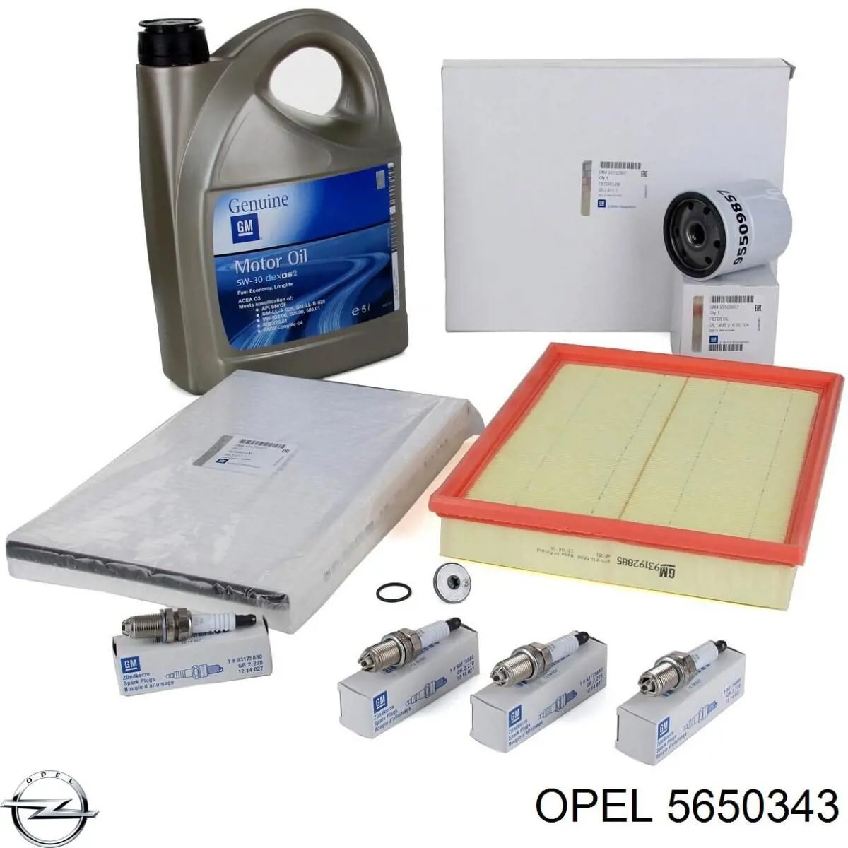 Filtro de aceite 5650343 Opel