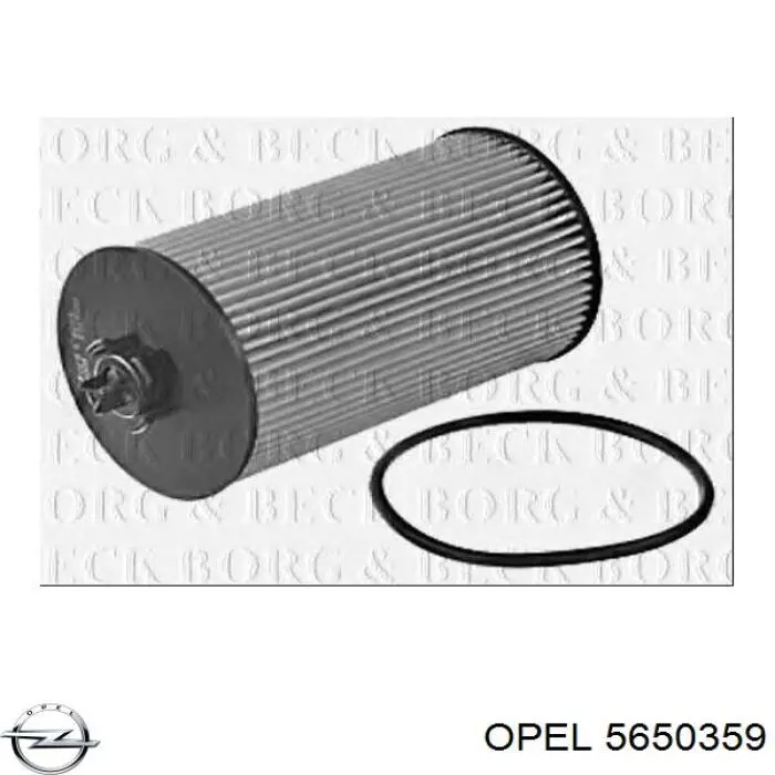 Filtro de aceite Opel Zafira P12