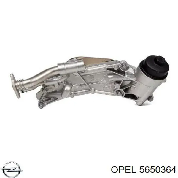 5650364 Opel caja, filtro de aceite