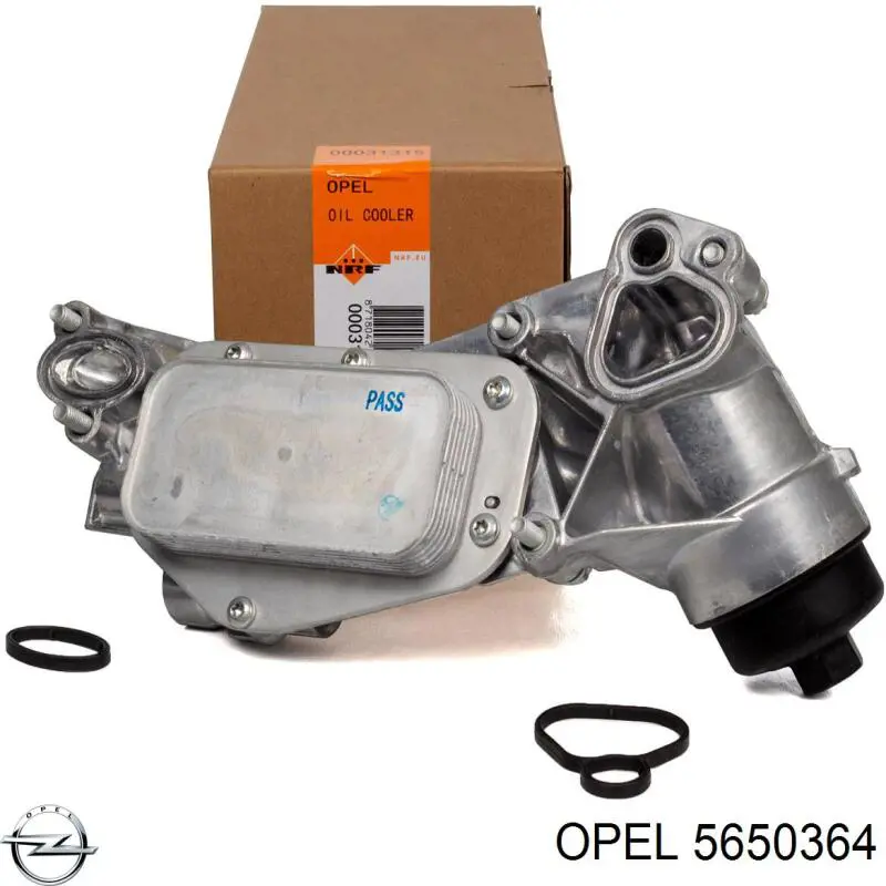 Portafiltro de aceite 5650364 Opel
