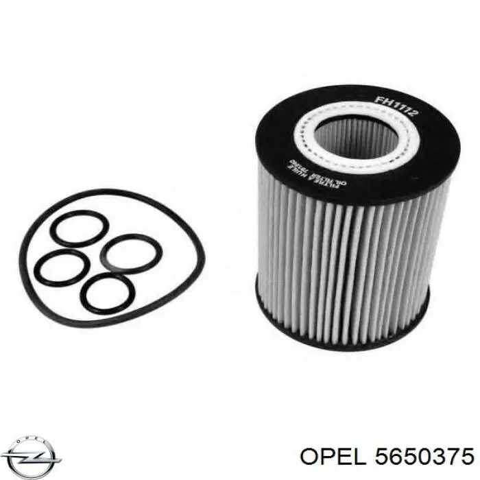 Filtro de aceite motor Opel 5650375