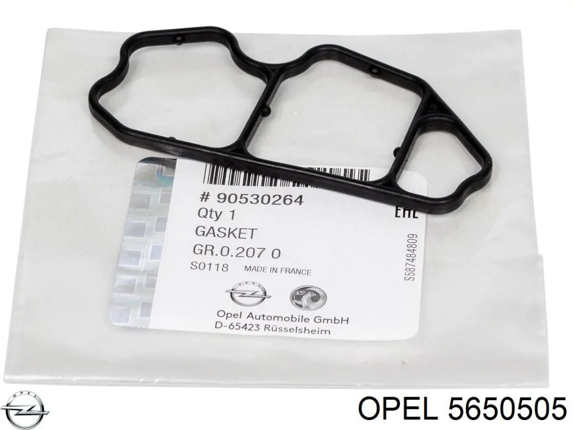 Tapa del filtro de aceite 5650505 Opel