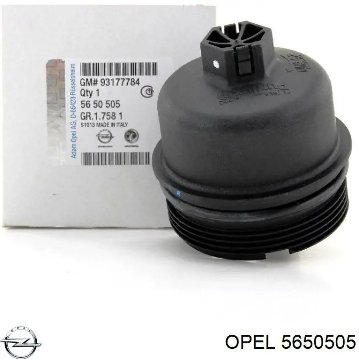 Tapa del filtro de aceite Opel 5650505