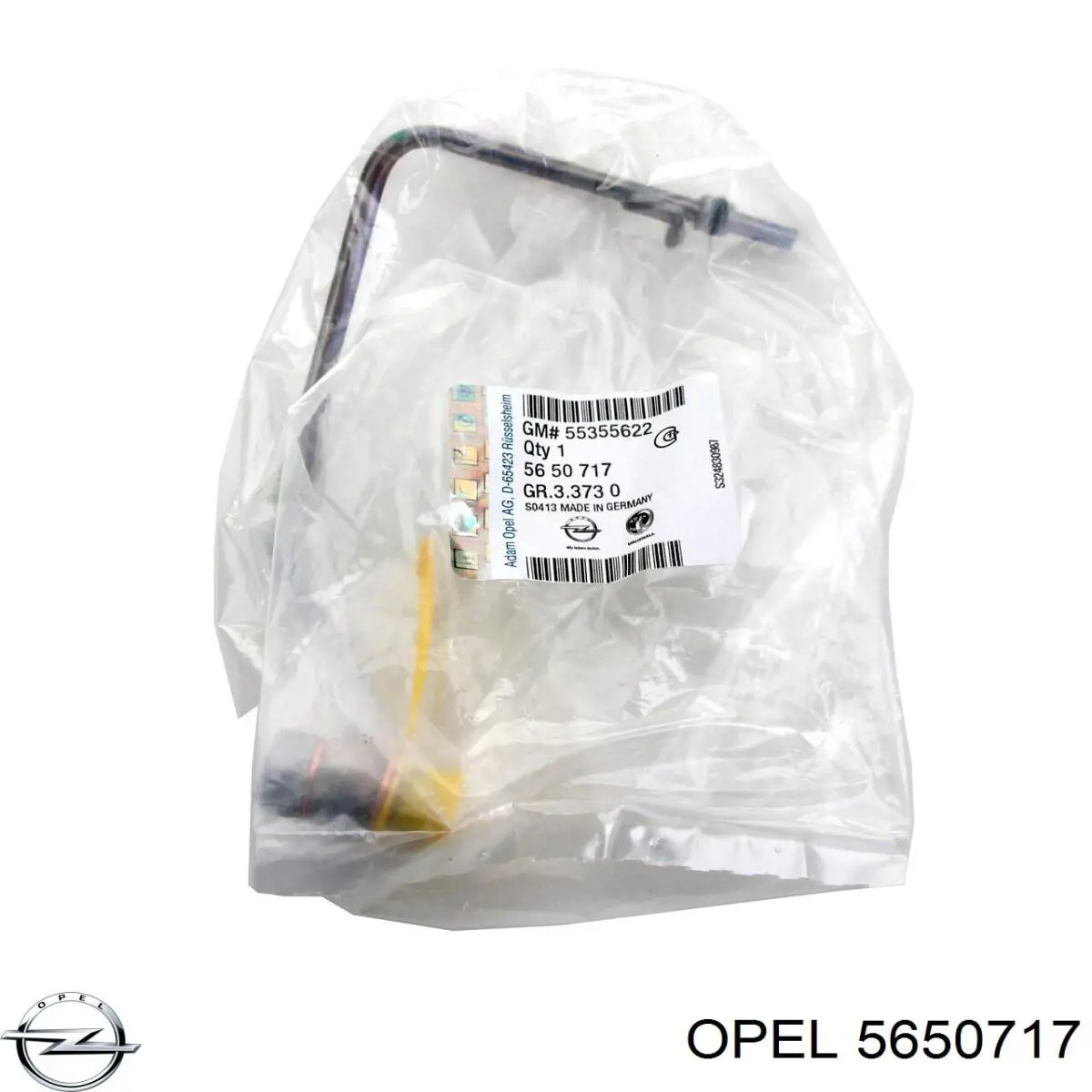 5650717 Opel tubo (manguera Para El Suministro De Aceite A La Turbina)