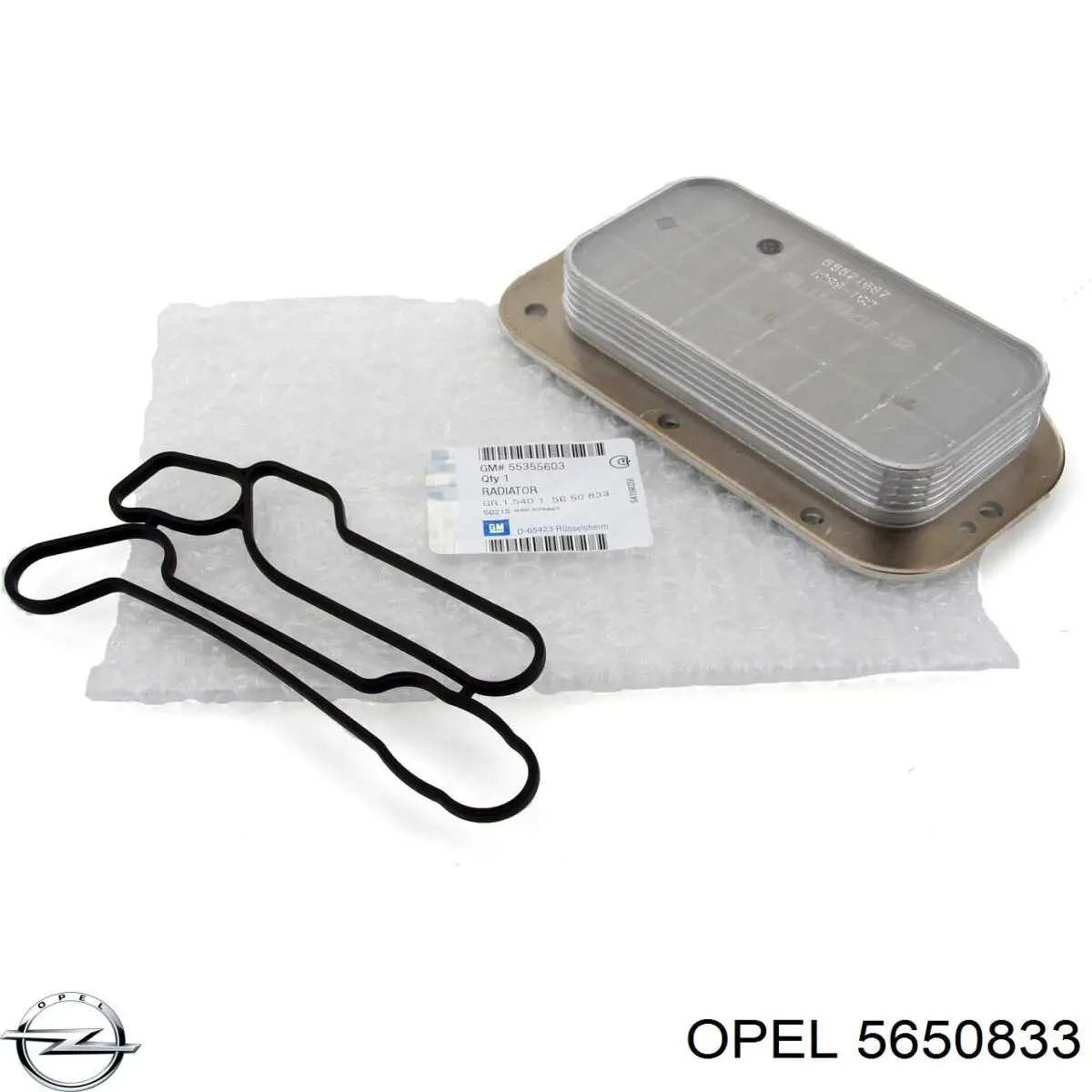 5650833 Opel radiador de aceite