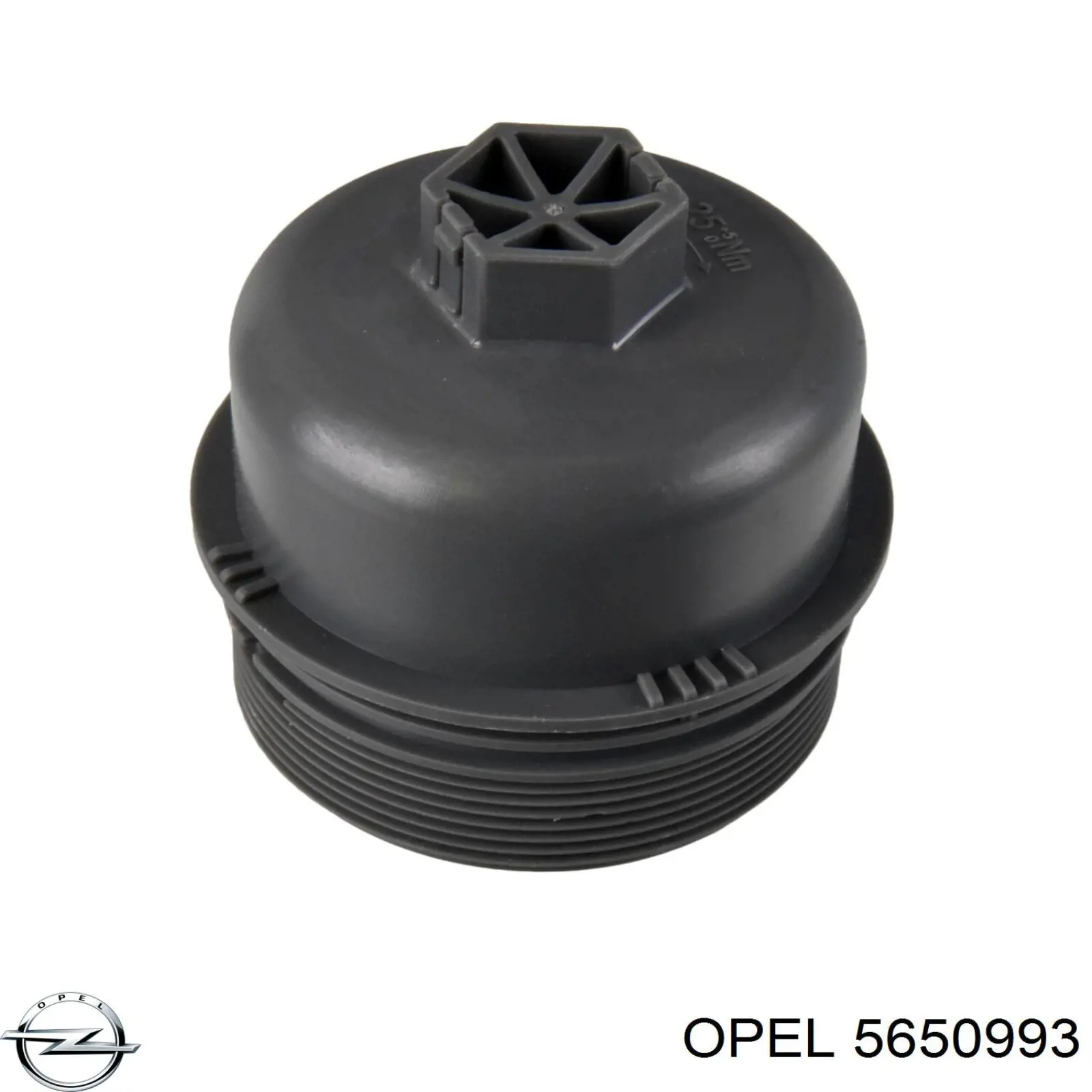 5650993 Opel tapa de filtro de aceite