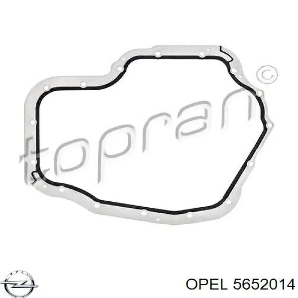 5652014 Opel junta, cárter de aceite, inferior