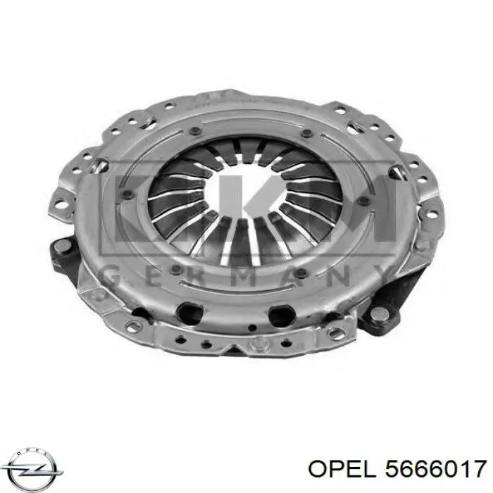 Comprar 5666017 Opel Plato de presión de embrague