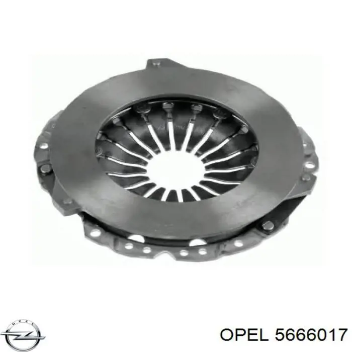 5666017 Opel plato de presión del embrague