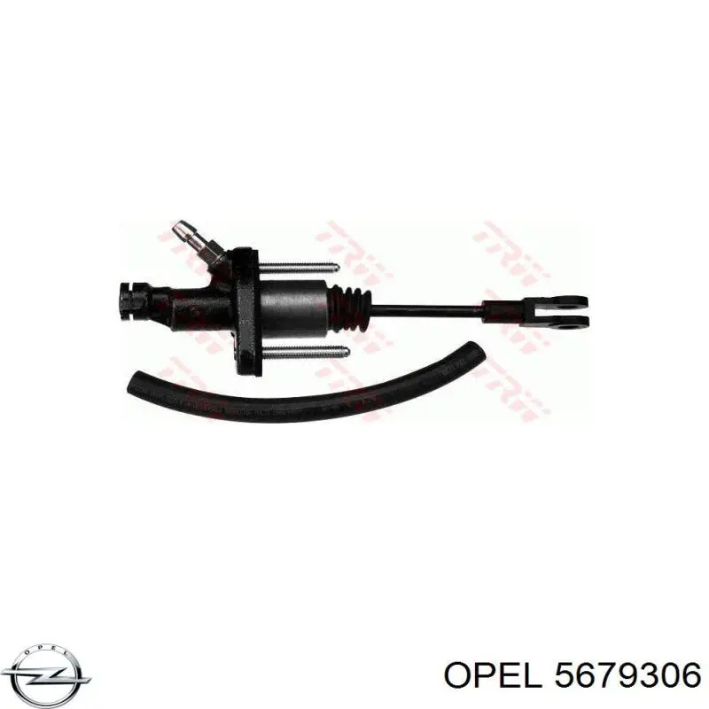 Cilindro maestro de embrague 5679306 Opel