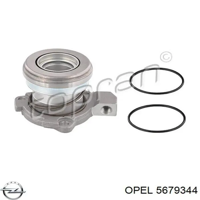 5679344 Opel cilindro esclavo de el embrague cojinete de liberacion