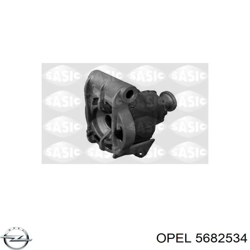 Soporte de motor trasero 5682534 Opel