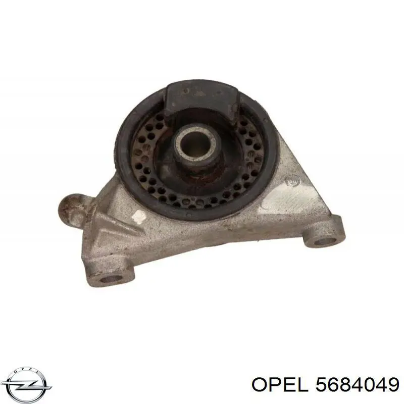 Soporte izquierdo del motor 5684049 Opel