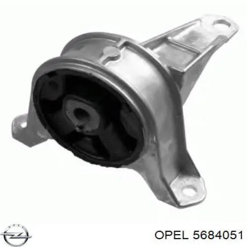 5684051 Opel soporte de motor derecho