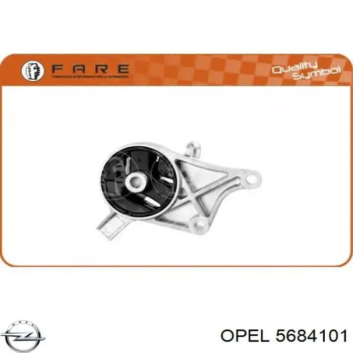 5684101 Opel soporte motor delantero