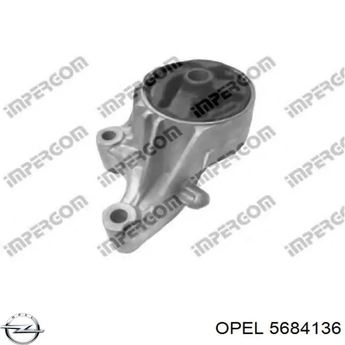 5684136 Opel soporte motor delantero