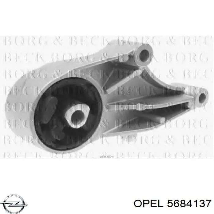 5684137 Opel soporte motor delantero