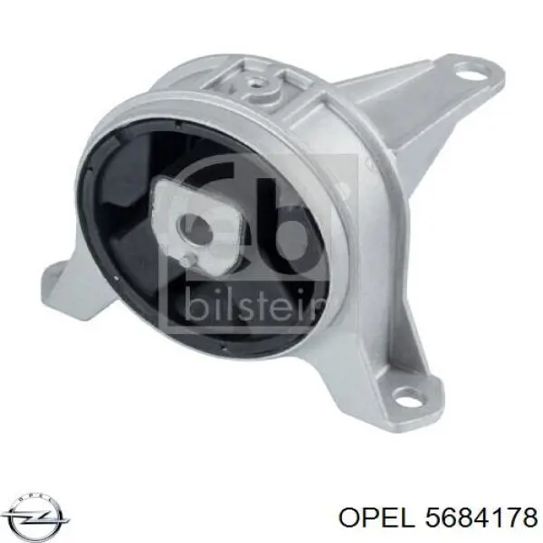 5684178 Opel Soporte de motor derecho
