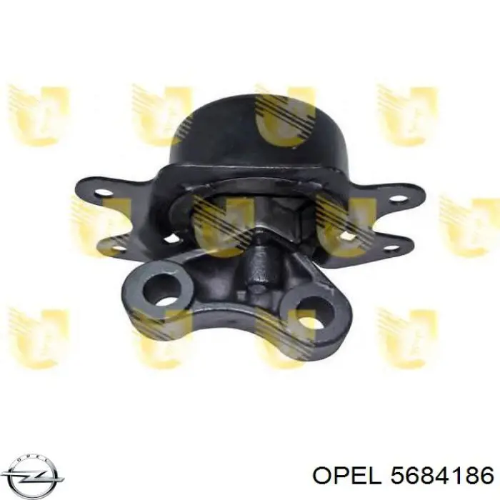 5684186 Opel soporte motor izquierdo