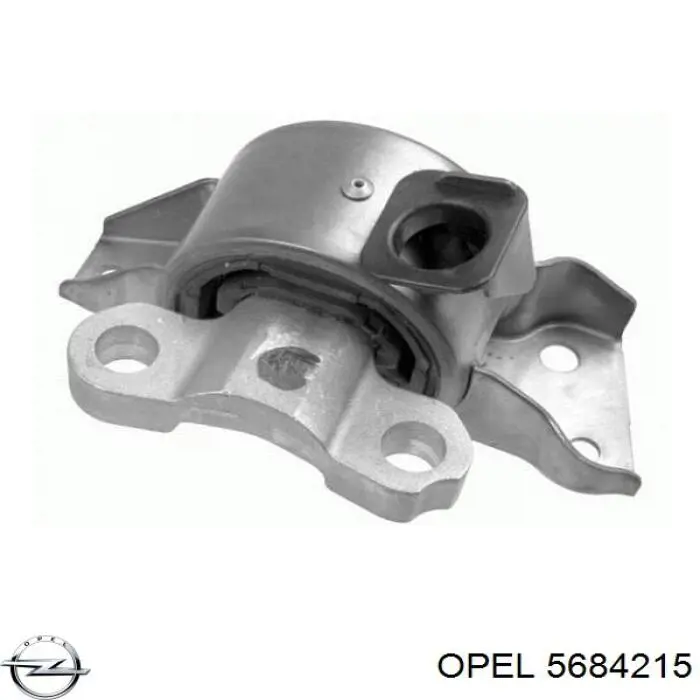 5684215 Opel soporte de motor derecho