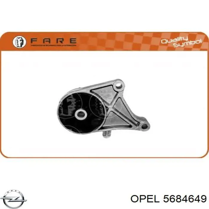 5684649 Opel soporte motor delantero