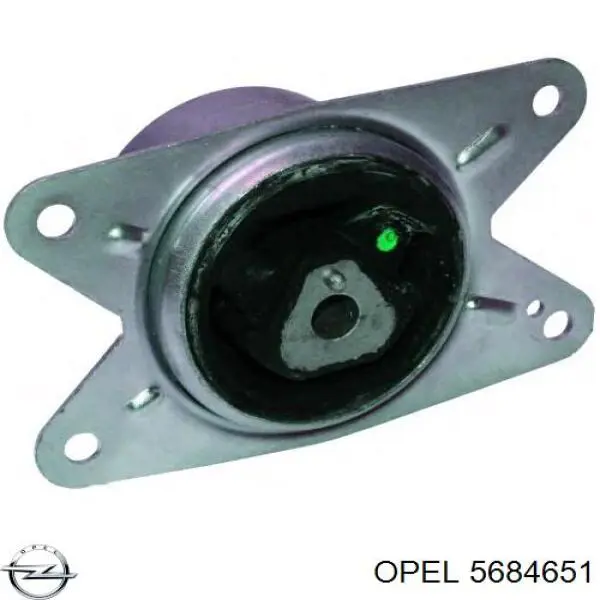 5684651 Opel soporte motor izquierdo