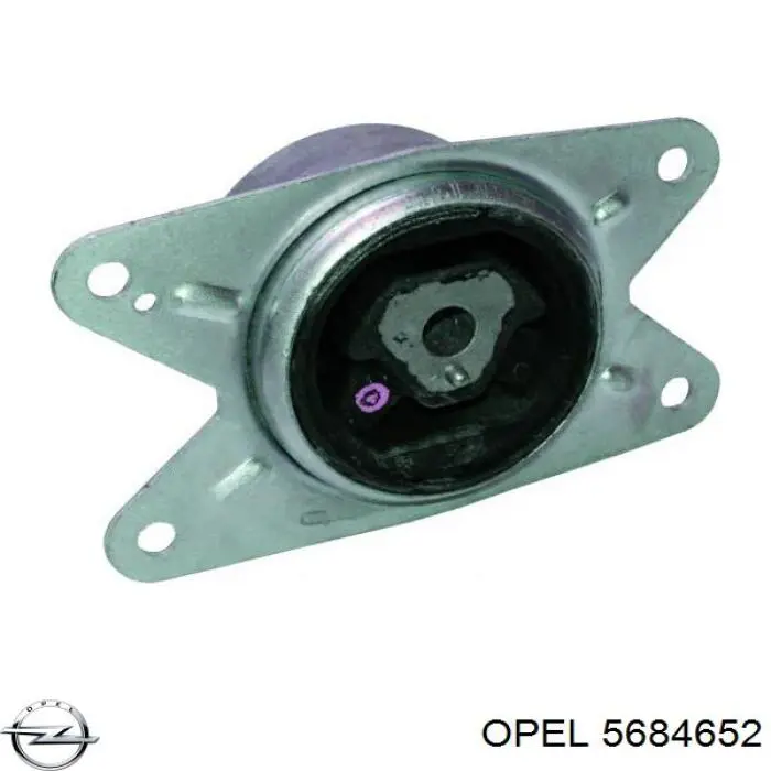 5684652 Opel soporte motor izquierdo