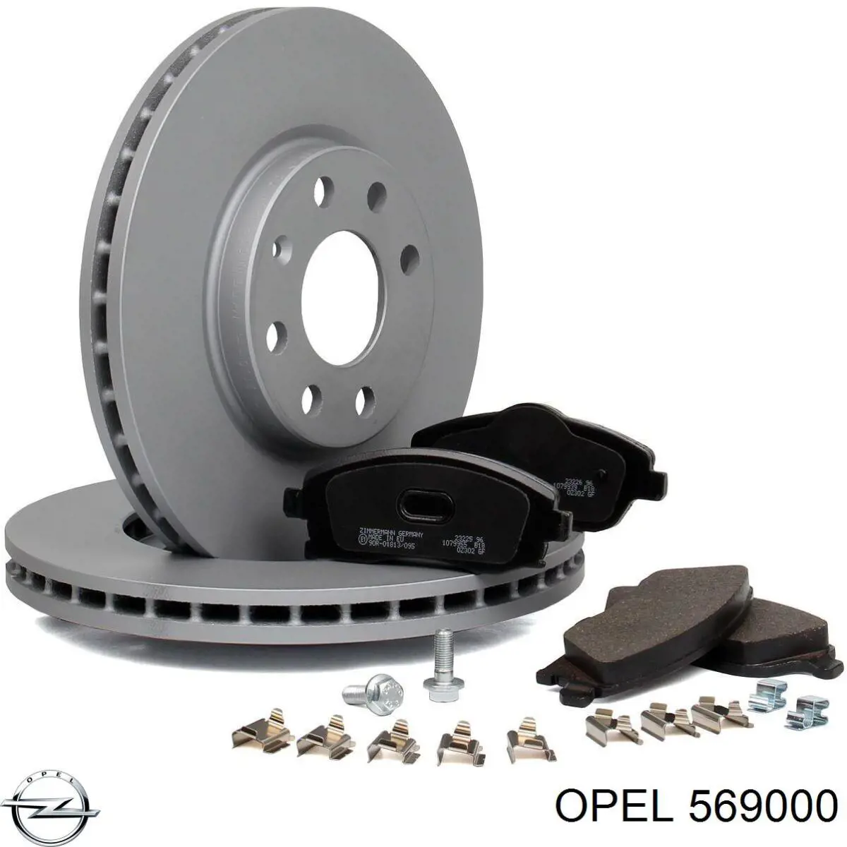 Comprar 569000 Opel Freno de disco delantero