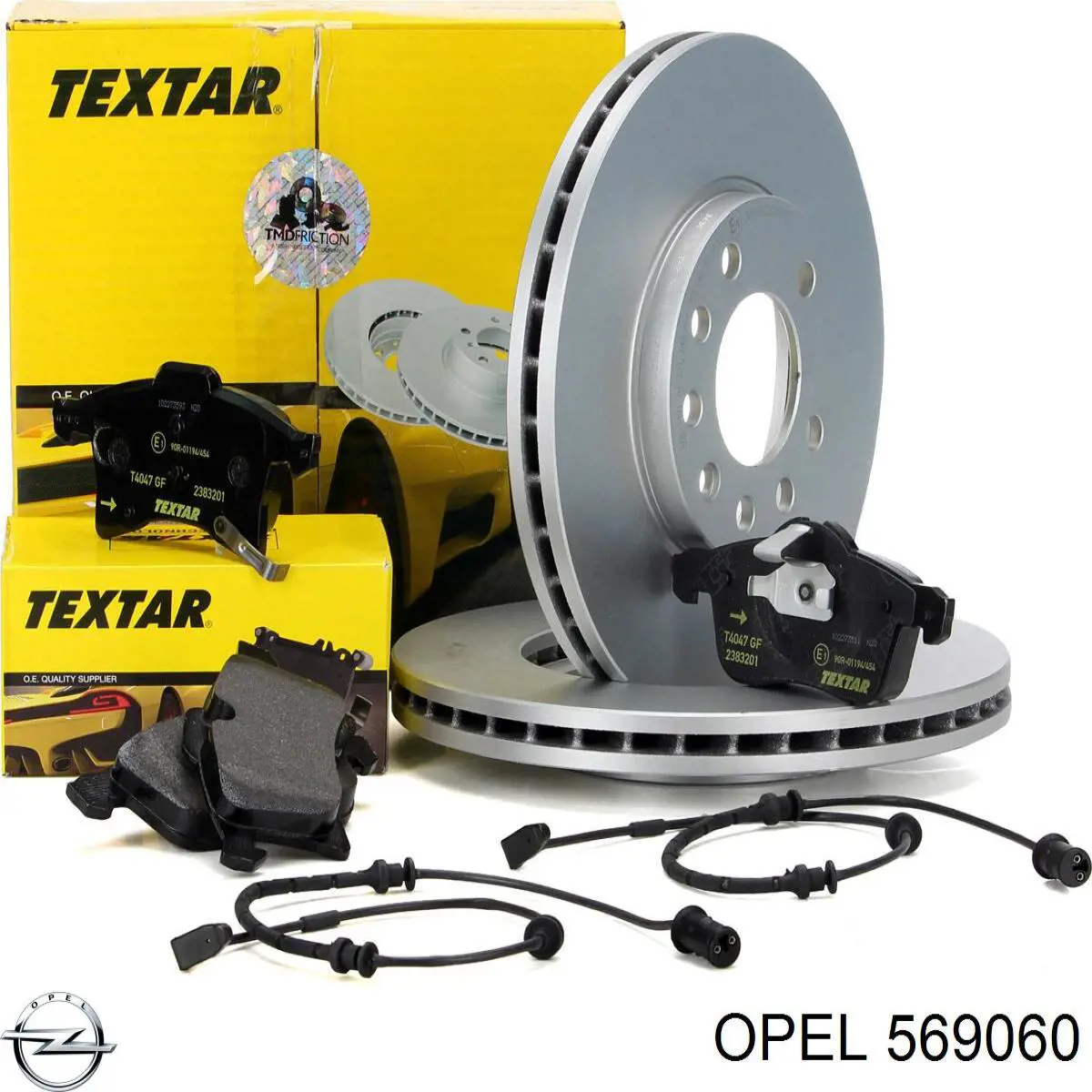 Comprar 569060 Opel Freno de disco delantero