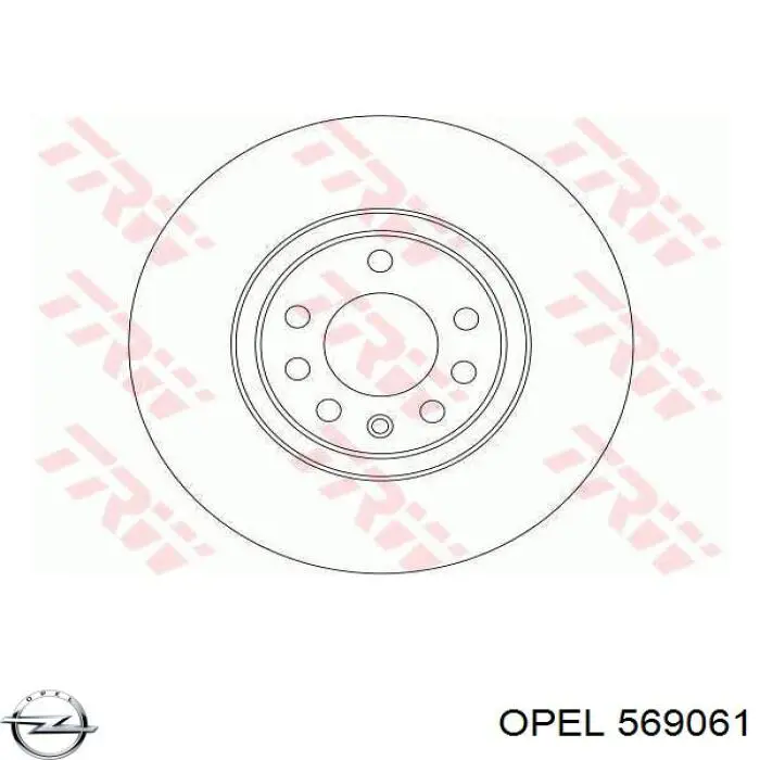 569061 Opel Discos