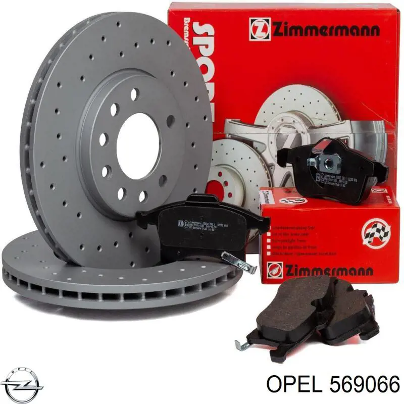 Frenos delanteros Opel 569066 precio, desde 32,66 EUR