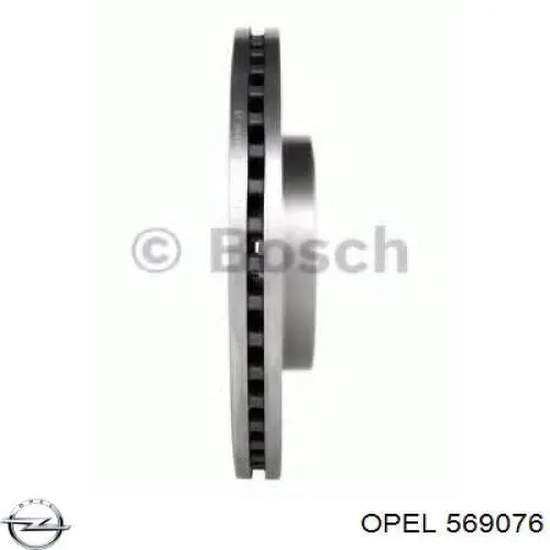 Comprar 569076 Opel Freno de disco delantero