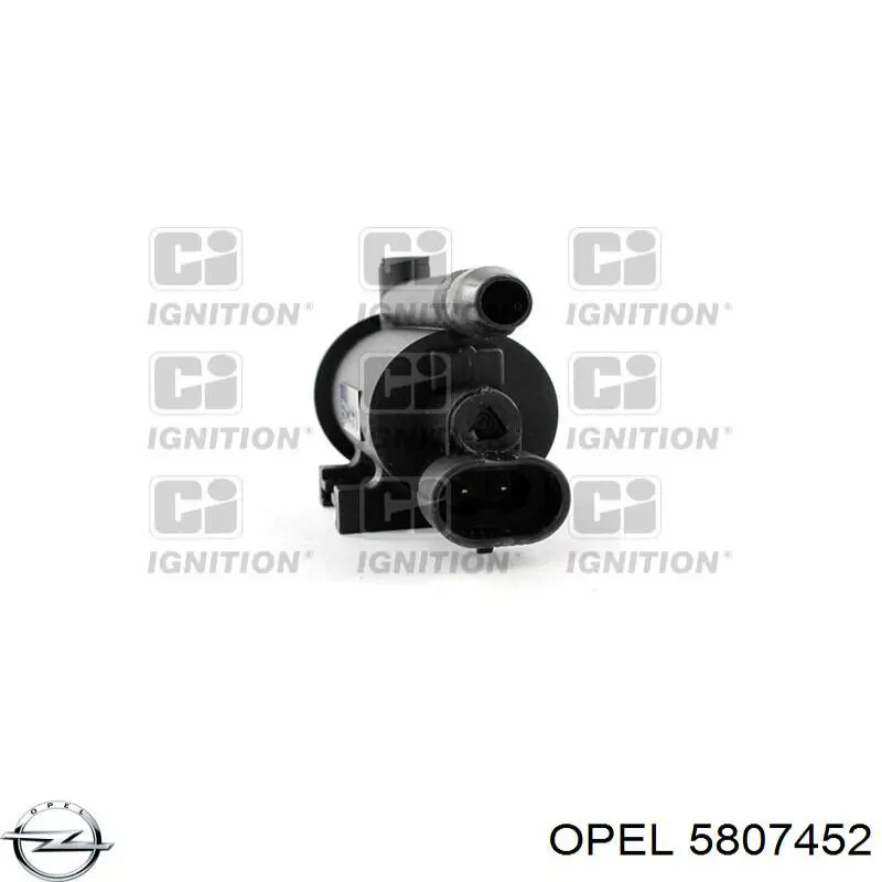 Comprar 5807452 Opel Válvula de ventilación de gases del tanque de combustible