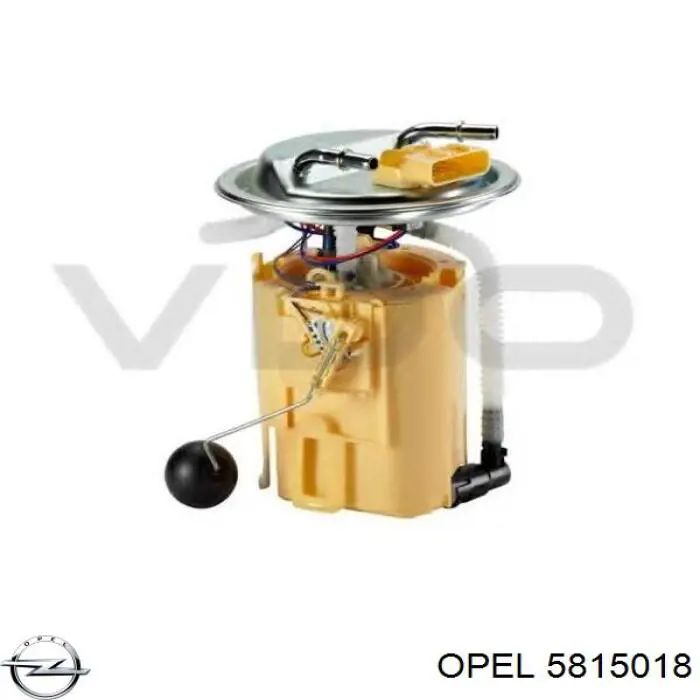 5815018 Opel módulo alimentación de combustible