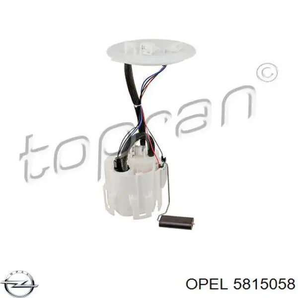 Módulo de alimentación de combustible General Motors 93188874
