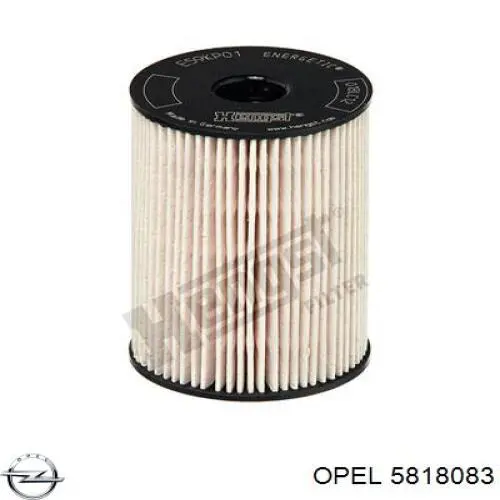 Comprar 5818083 Opel Filtro diesel