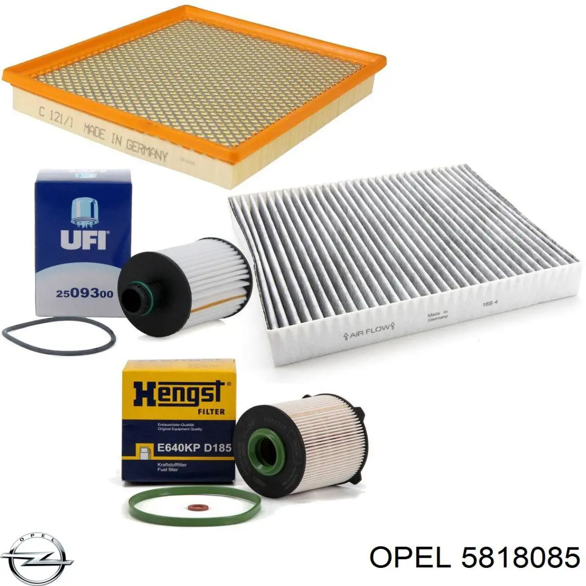 Filtro combustible Opel Astra