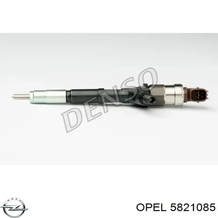 5821085 Opel inyector de combustible