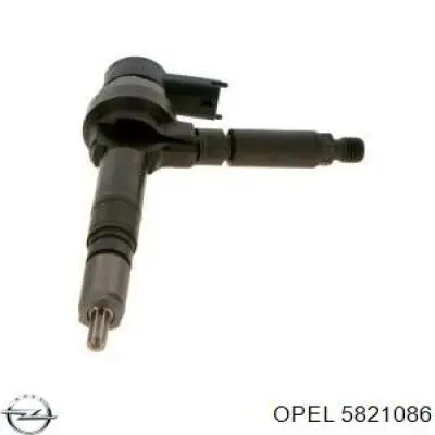 5821086 Opel inyector de combustible