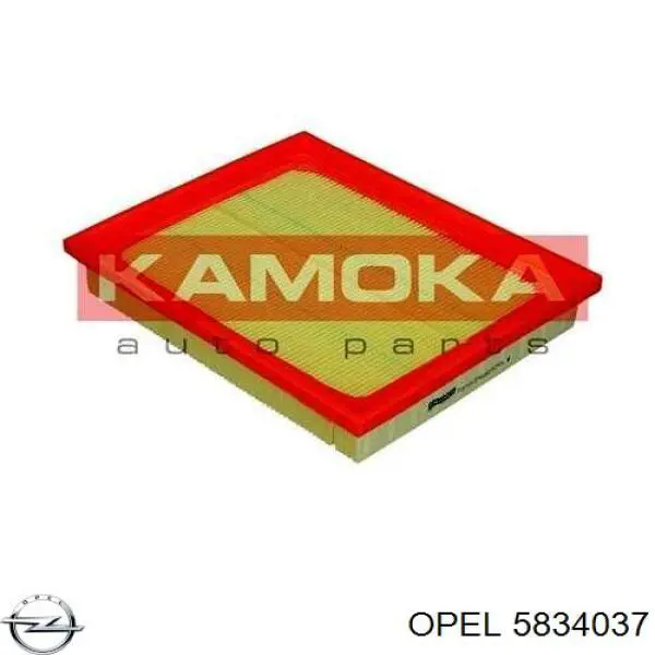 El filtro de aire Opel 5834037 precio, desde 4,35 EUR