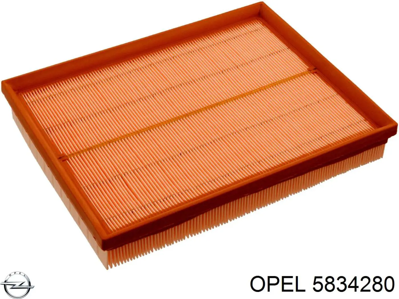 5834280 Opel filtro de aire