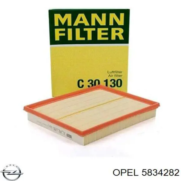 5834282 Opel filtro de aire