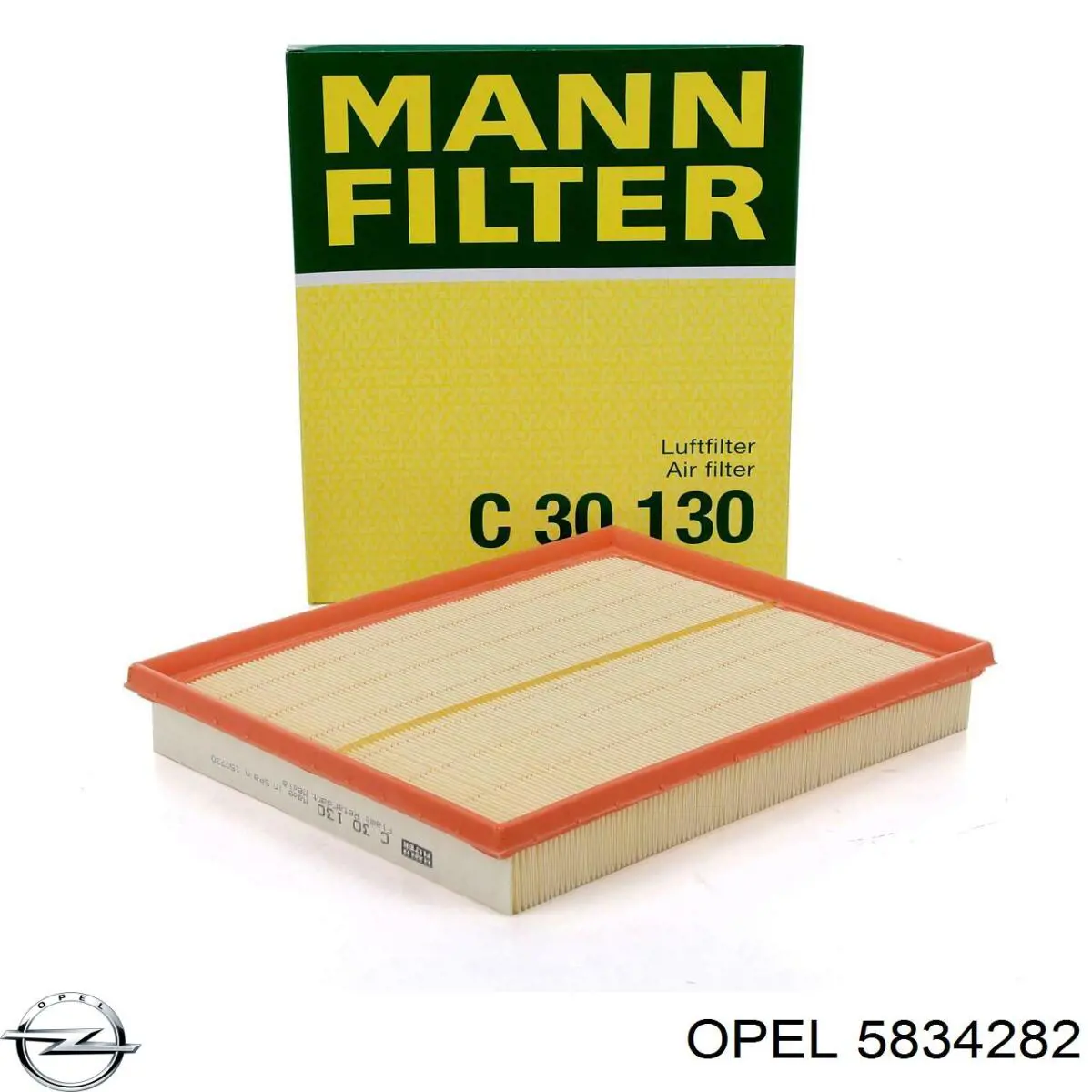 Comprar 5834282 Opel Filtro de aire