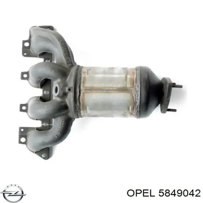 5849042 Opel catalizador