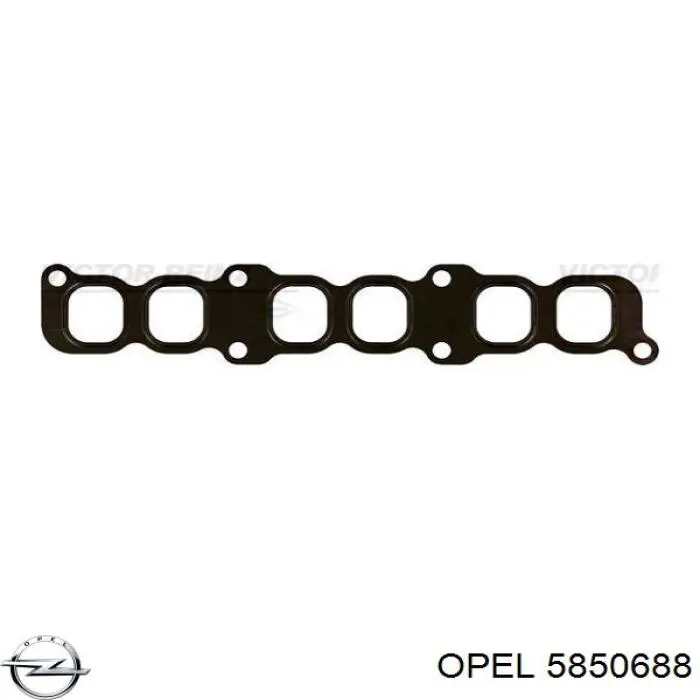 5850688 Opel junta, colector de admisión