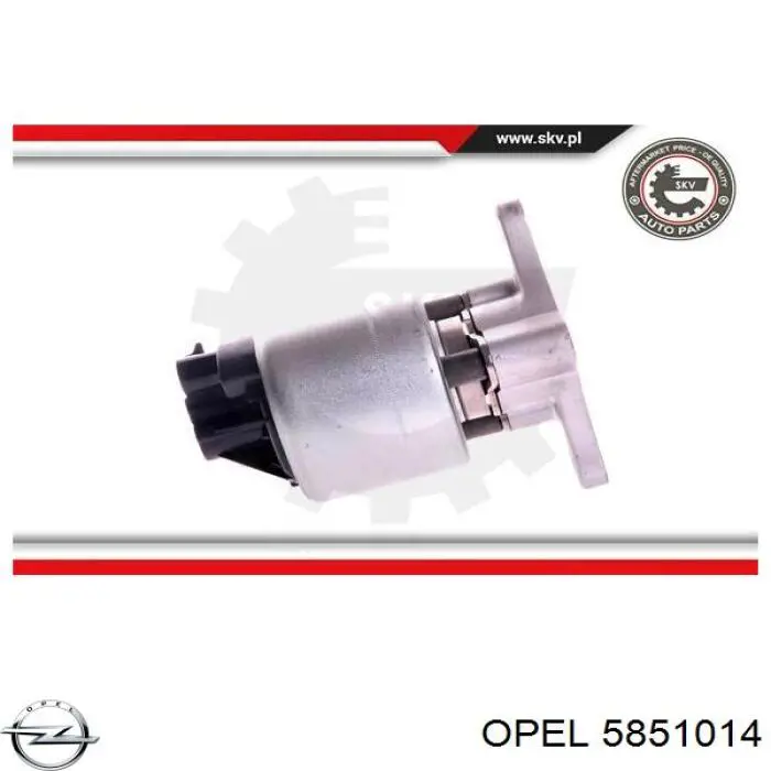 Comprar 5851014 Opel Válvula EGR
